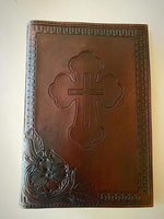 Load image into Gallery viewer, Tooled Leather Bible Cover- Custom
